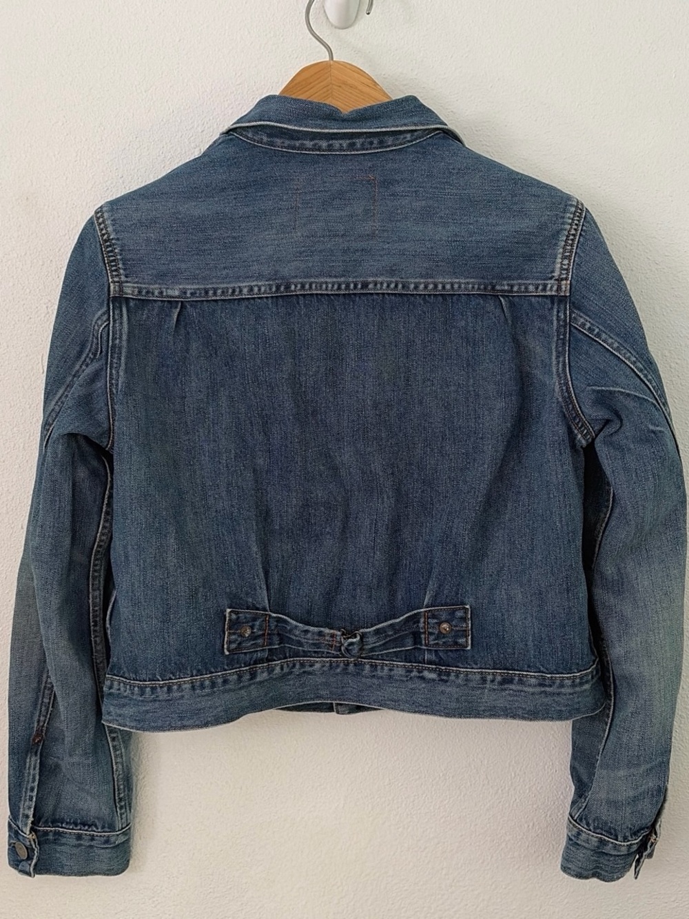Ralph Lauren RRL | NWOT Cropped Blue Denim Jacket - Picture 6 of 13